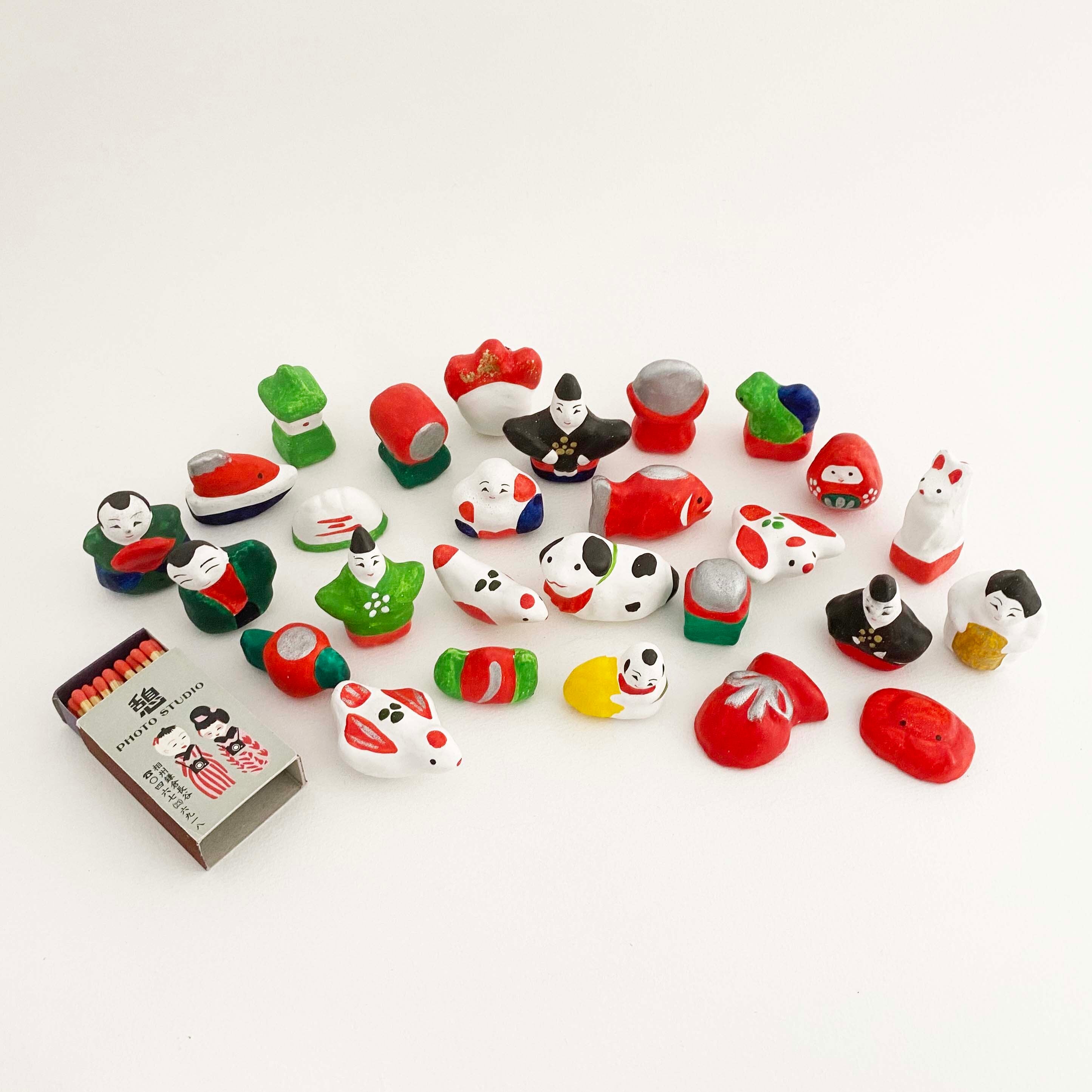 福徳手びねり土人形 27個セット