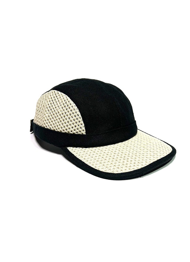 Aimé Leon Dore Raffia Cap "Black Linen"【 海外限定 】リネン