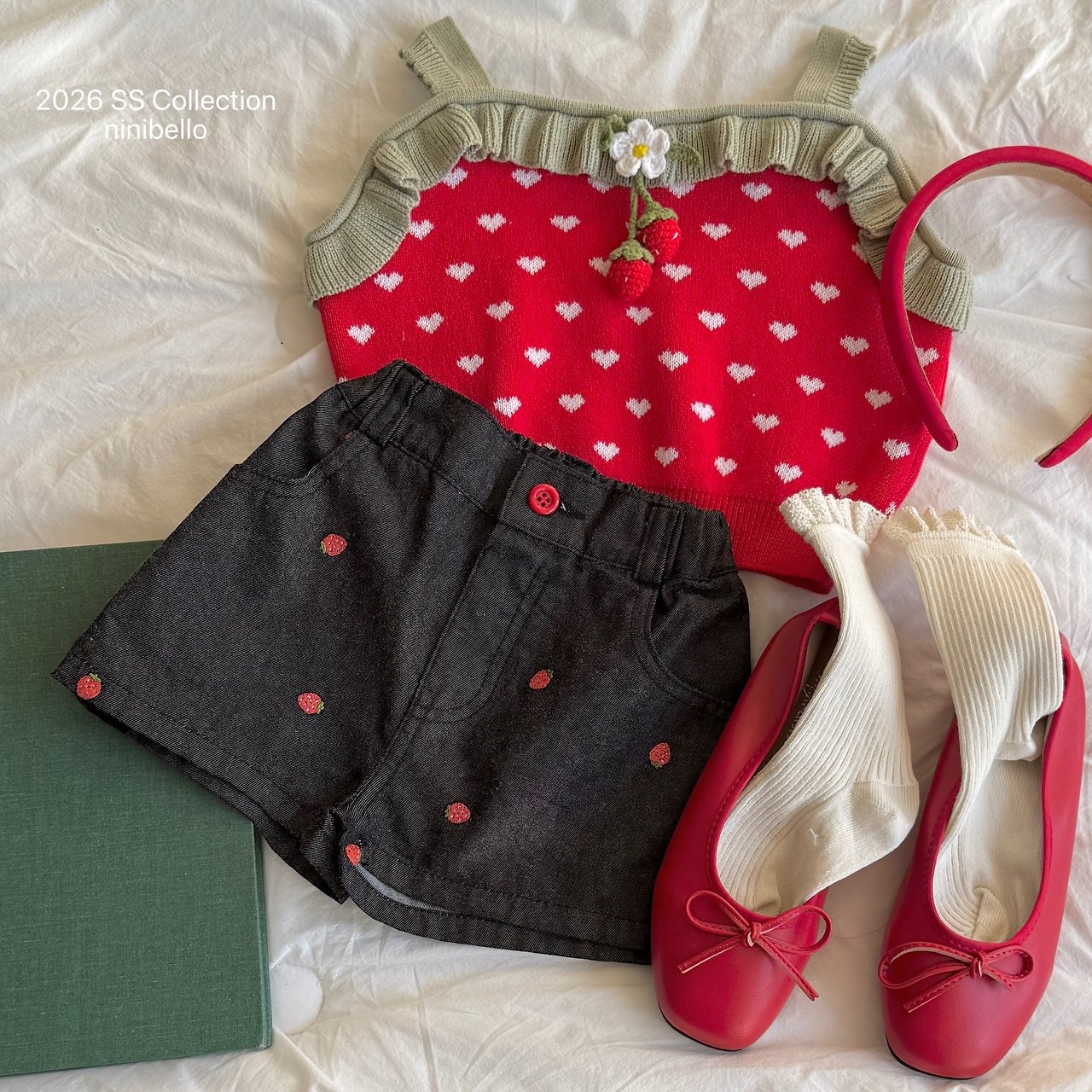 [ninibello] Berry Garden Pants +fee2 / [니니벨로] 베리가든팬츠