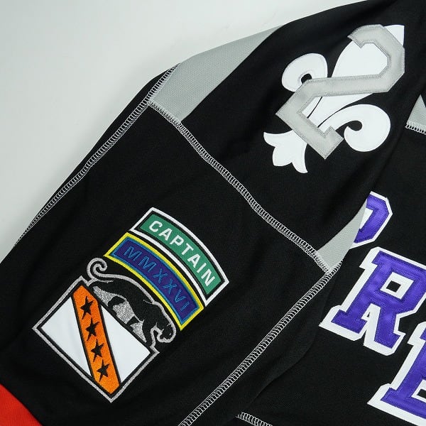 Size【S】 SUPREME シュプリーム 26SS Paneled Hockey Jersey Black