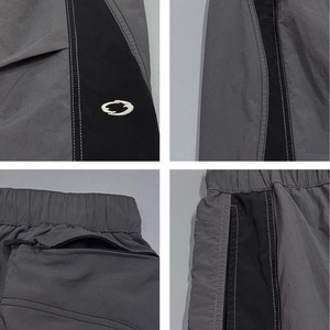 Wide tech side line jogger pants 1197