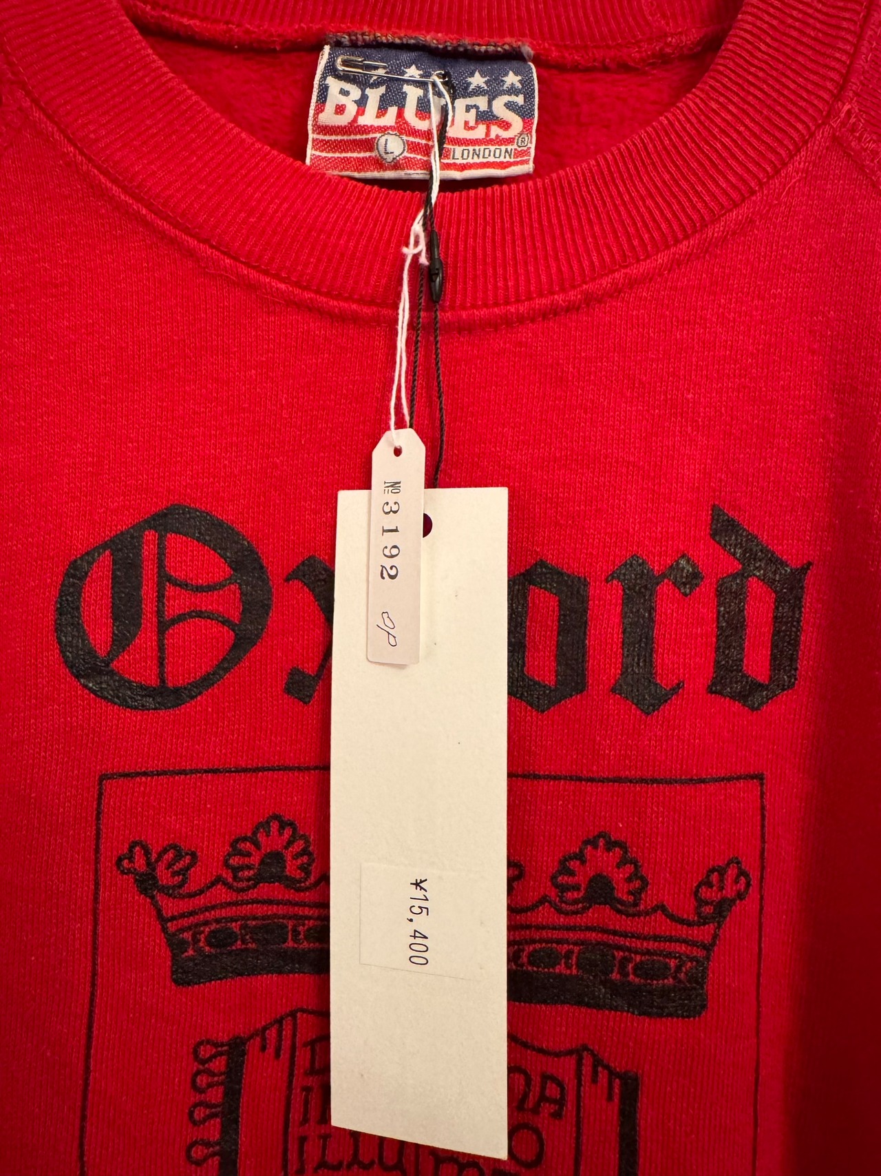 OXFORD UNIVERSITY カレッジスウェット