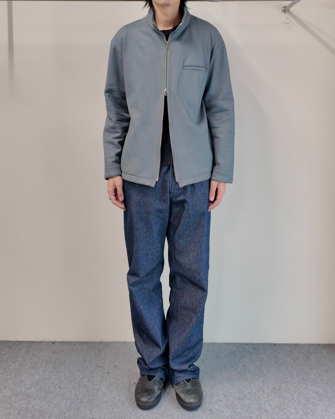【A.P.C】double zip oversized coating blouson