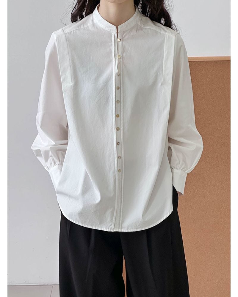 トップス FOUNDOUR 25ss REGULAR COLLAR SHIRT REGULAR COLLAR SHIRT（レギュラーカラーシャツ）｜FOUNDOUR