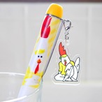 次男カイのチャーム付きボールペン（実写）