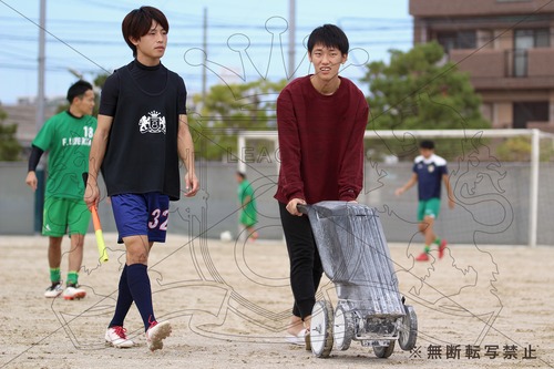 10/7 2018AW第４節「早朝コート作り」 @社領 