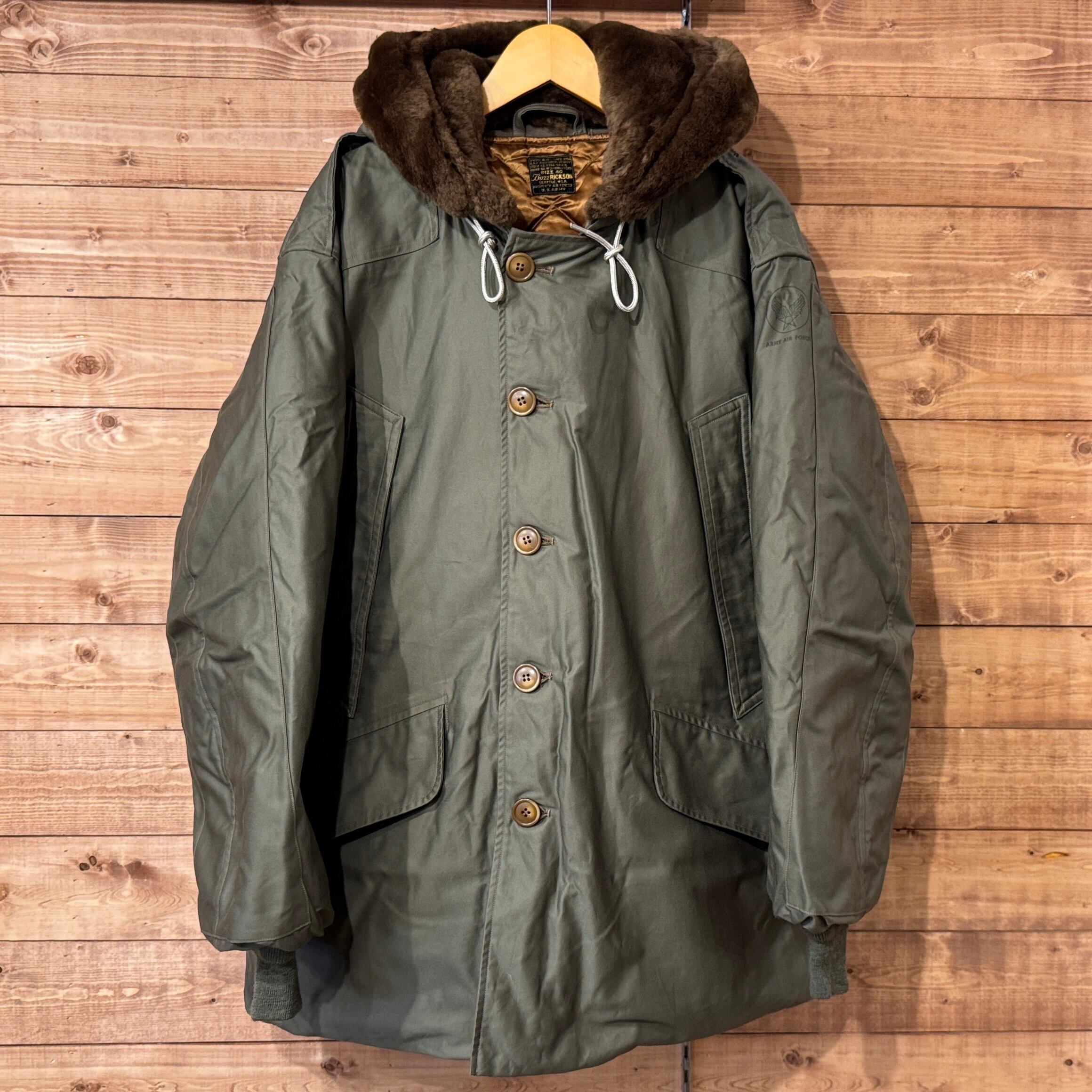 Buzz Rickson's オリーブグリーン 長袖シャツ サイズ15-15 ½ 長袖