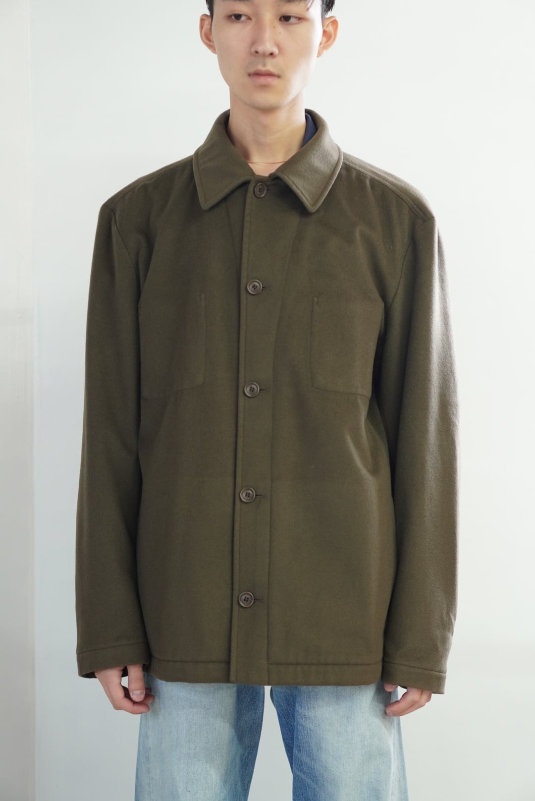 1990s~ HUGO BOSS Wool Cashmere Work Jacket