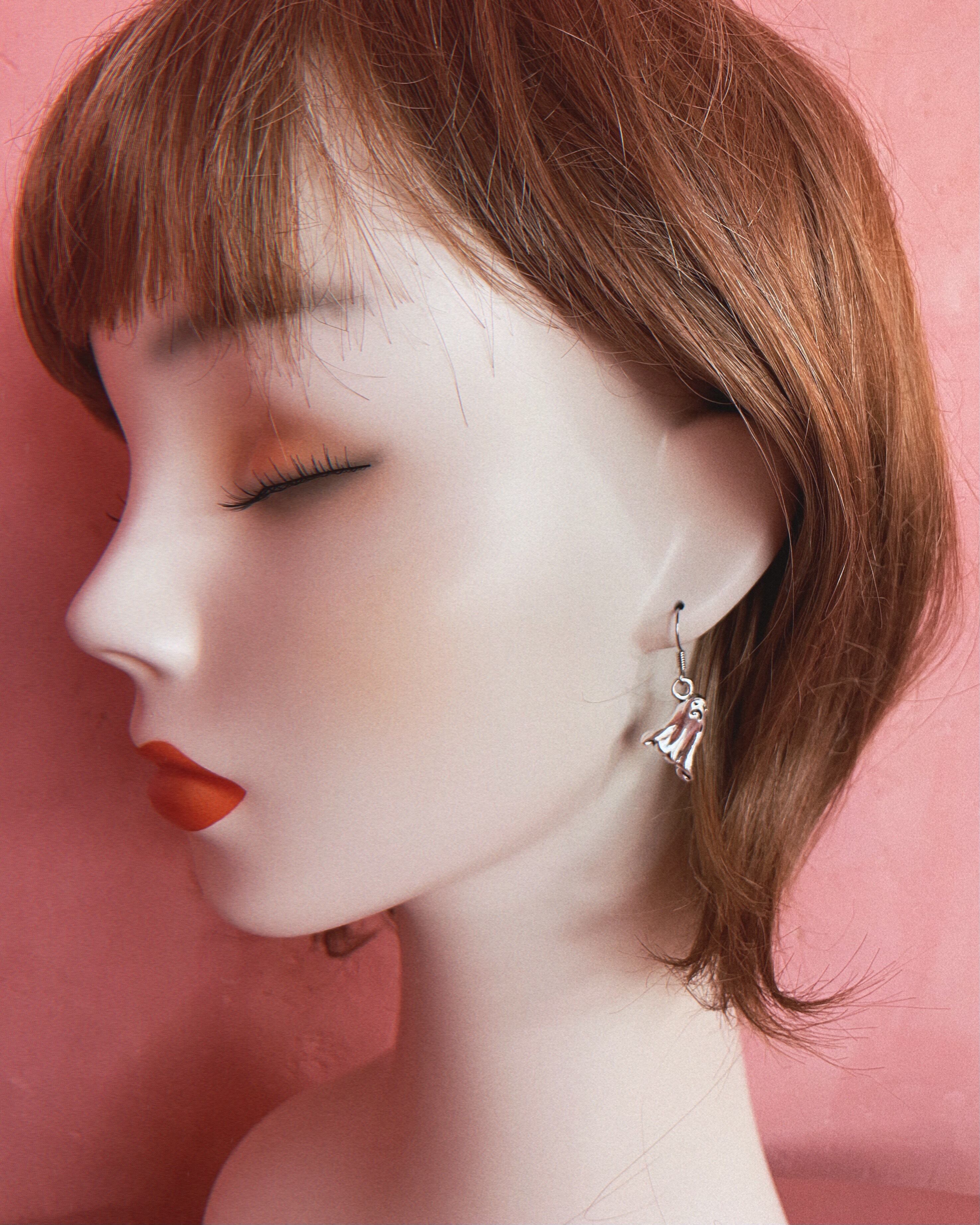Ghost  earrings