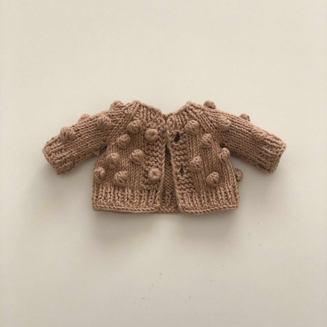 babytoly / popcorn cardigan for squirrels (1436)