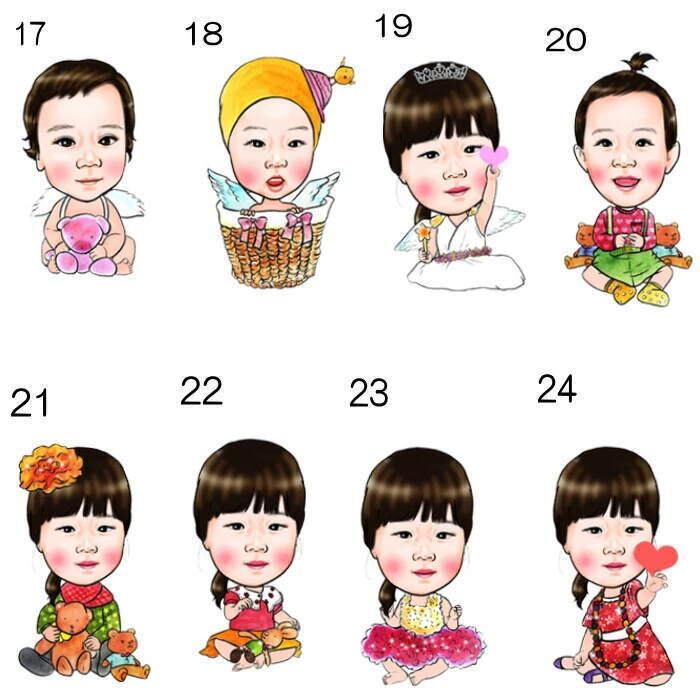 似顔絵 ギフト（子ども）似顔絵製作 サプライズギフト 似顔絵 敬老の日