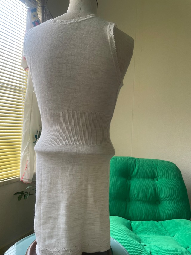 70s-80s Italy V "Donatella" CrossoverKnit