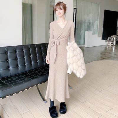 ワンピース フレアワンピース ロング ロング丈 マキシ マキシ丈 袖あり 長袖 Vネック 襟なし フレア ワイド Aライン かわいい 大人可愛い きれいめ シンプル カジュアル 大人 上品 おしゃれ 大人女子 こなれ感 ラフ ラブリー キュート ガーリー ルーズ チェック柄 格子柄 春 ワンピース フレアワンピース ロング ロング丈 マキシ マキシ丈 袖あり