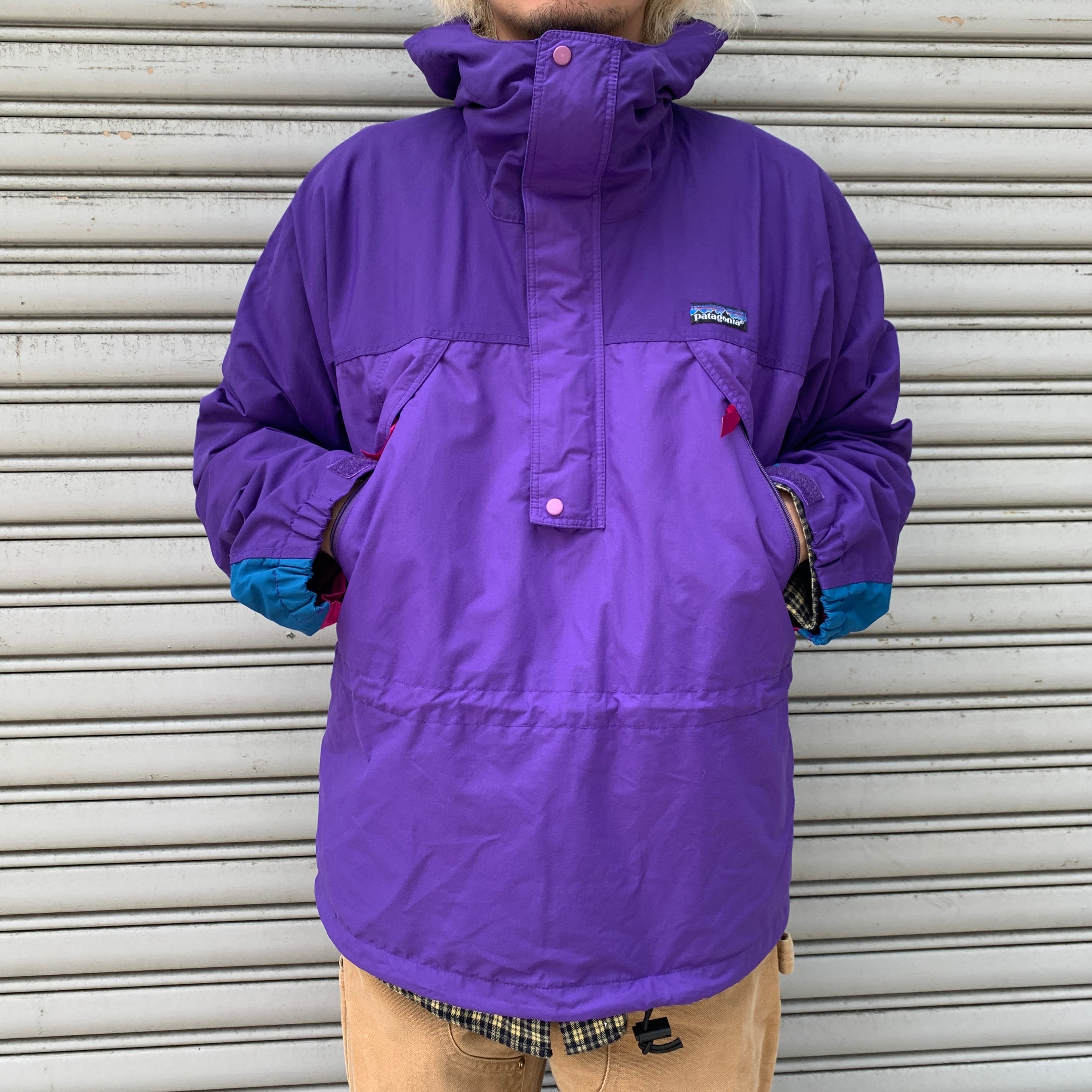 90s patagonia ニトロアノラック 香港製 アノラックパーカー S | 古着