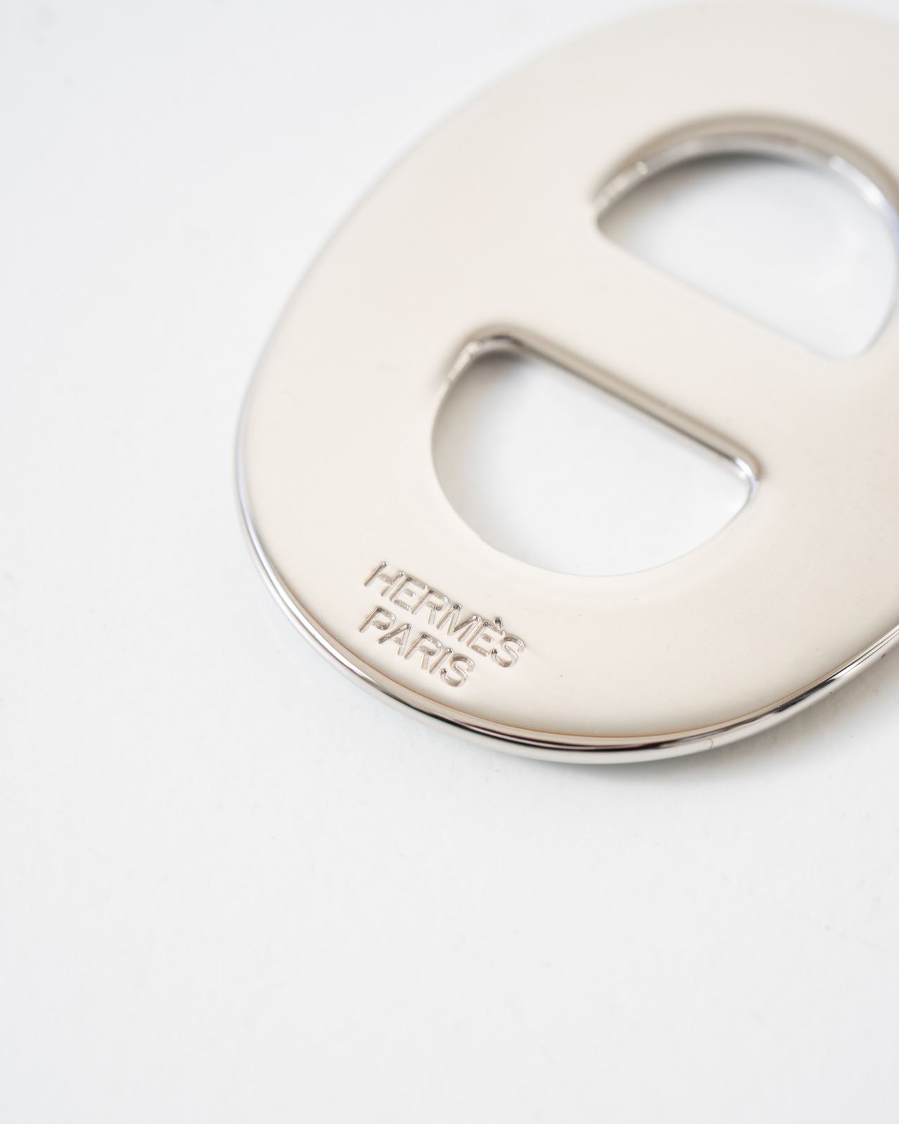 〈Hermès〉Chaine dancre Scarf Ring