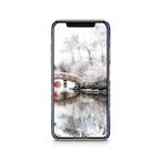 氷花 - 和風 iPhoneケース