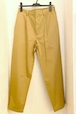 Water Repellent Twill Wide Tapered Pants　Beige