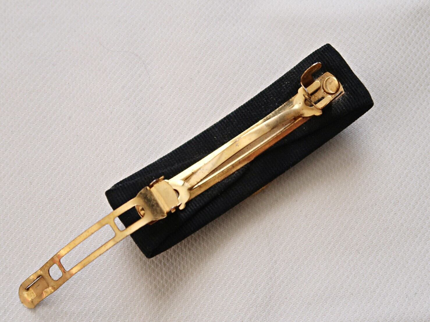 ONLY ONE【VINTAGE ACCESSORY】セリーヌ ゴールドモチーフ バレッタ