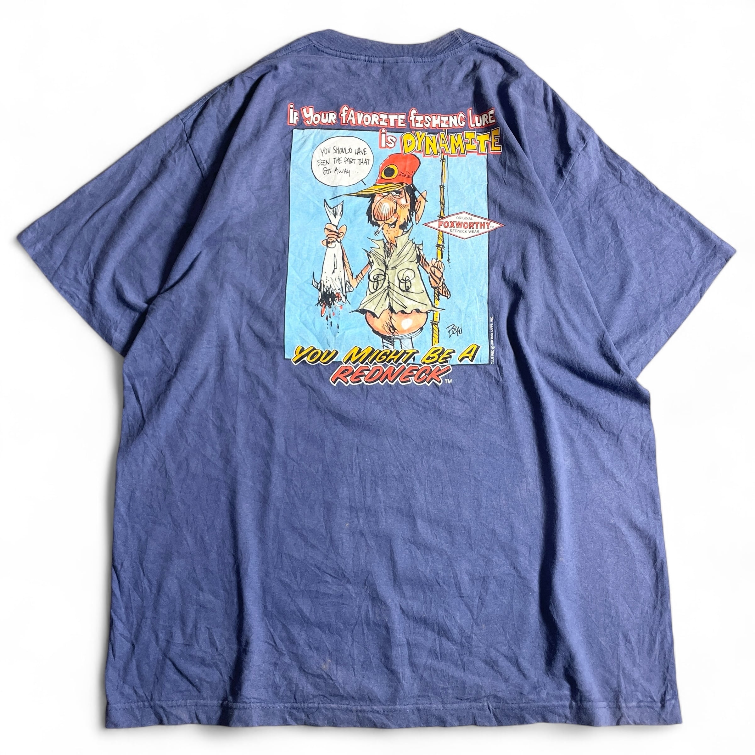 90s USA製 REDNECK slang vintage T-shirts