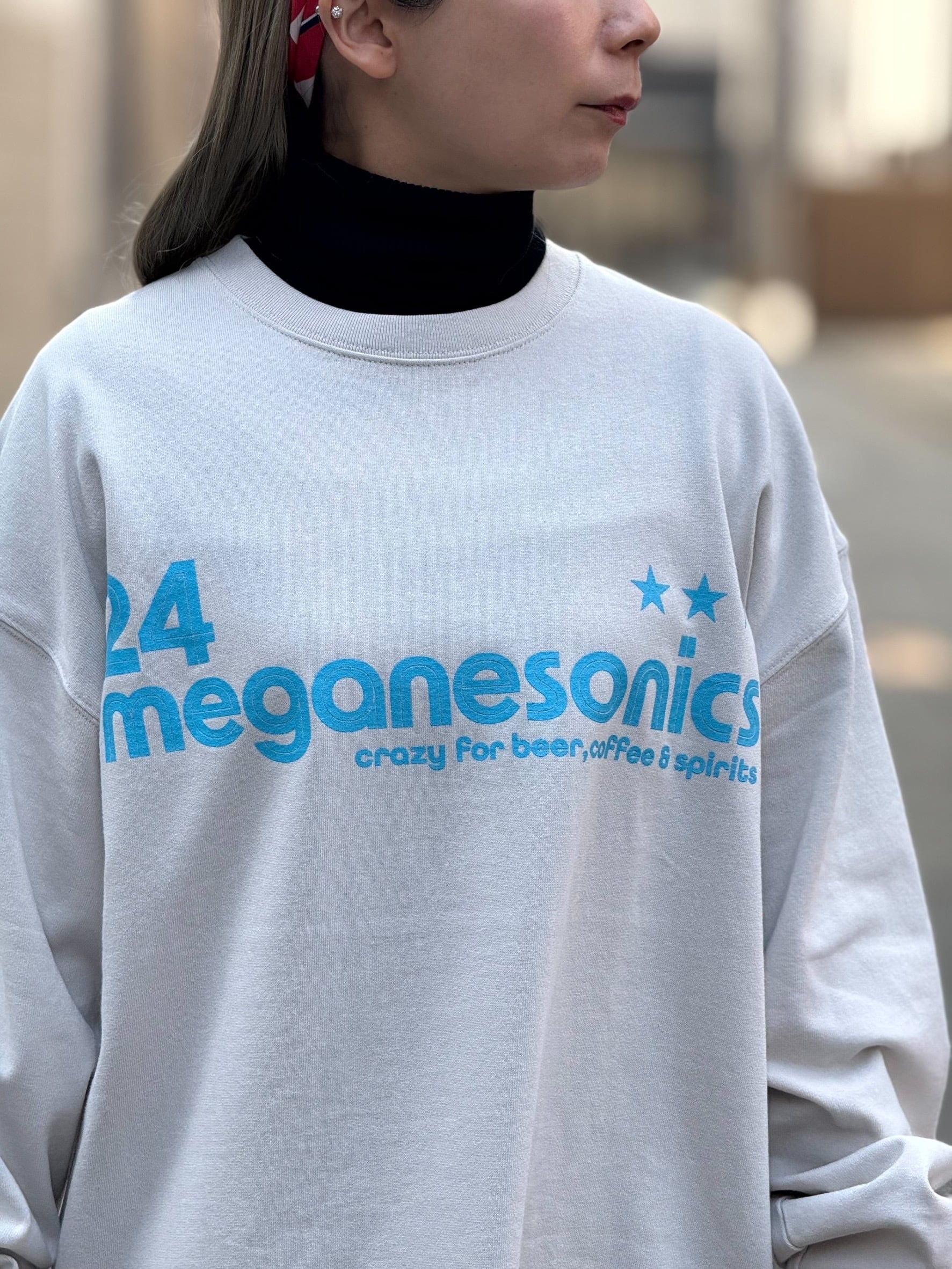 meganesonic 2024 ロンT 】フロストグレー／ユニセックス | megane