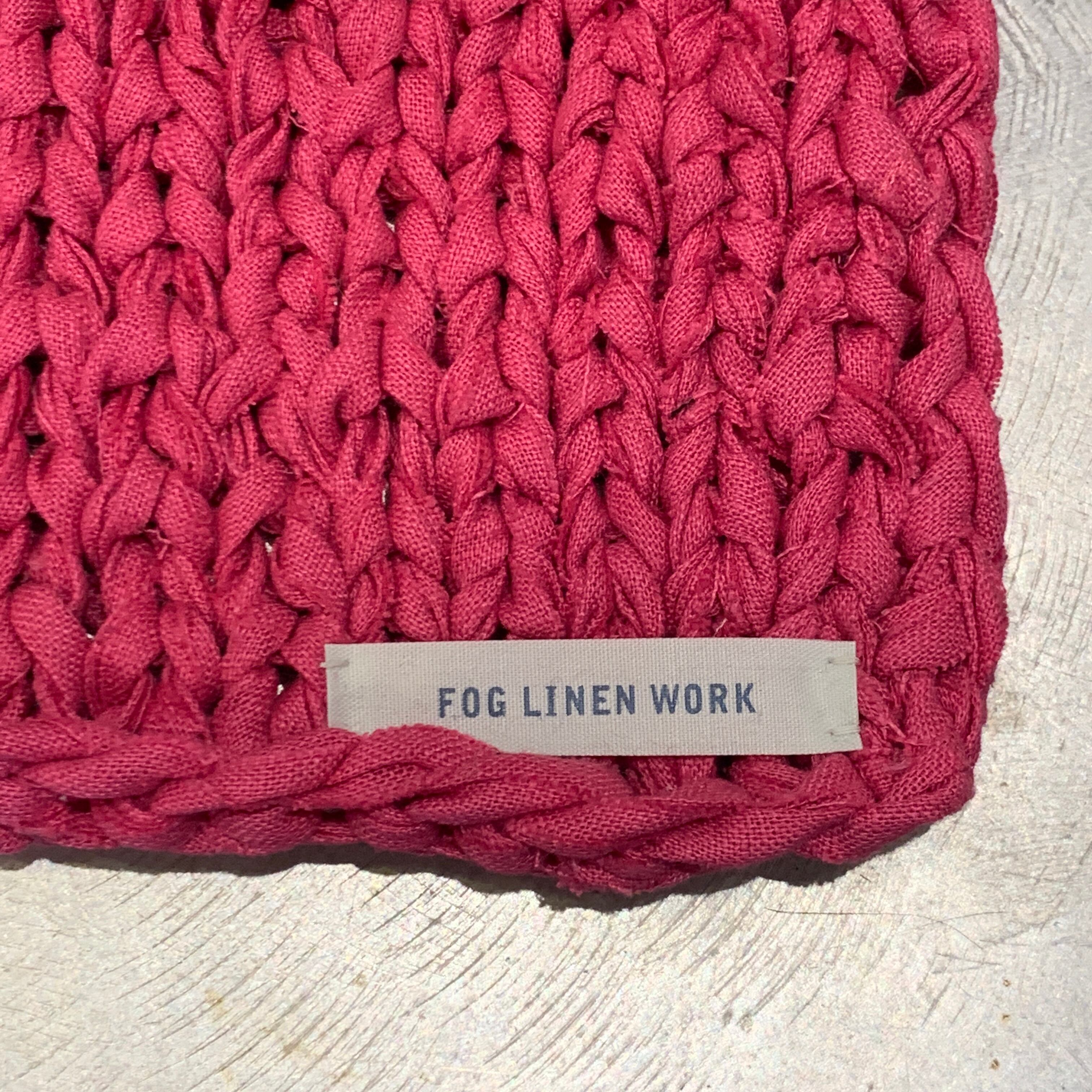 フォグリネンワーク fog linen work カラーアソートです リネンテープニットマット 色指定はできませんのでご了承ください 色柄は届いてからの お楽しみです 発売モデル linen フォグリネンワーク fog linen work カラーアソートです リネンテープニットマット 色指定はできませんのでご了承ください 色柄は届いてからの お楽しみです 発売モデル linen