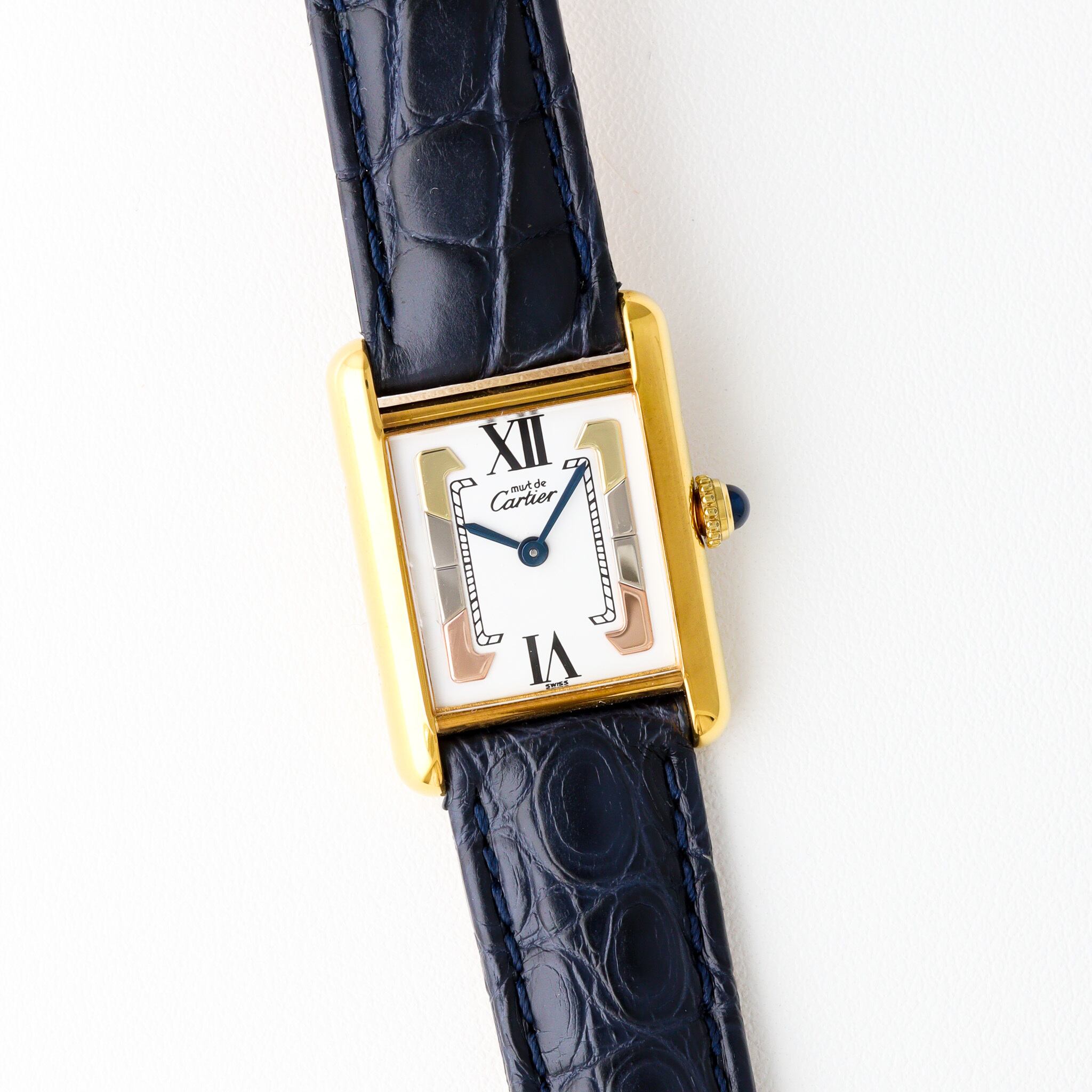 Cartier カルティエ マストタンクトリニティ SM SV925 カルティエ マストタンク SM トリニティ文字盤 | Ante Official select