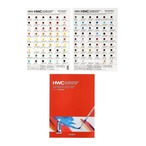 ホルベイン 透明水彩絵具 108色ドットカード