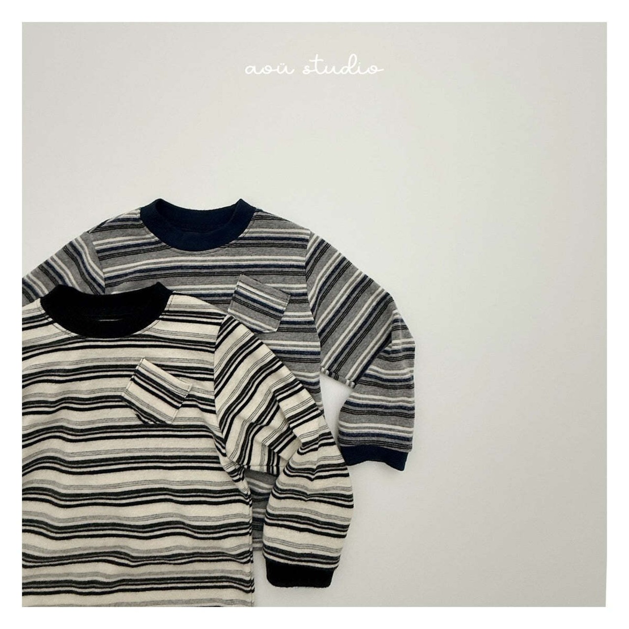 【取寄】aou studio ノイポケットTシャツ｜冬服｜韓国子供服