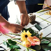 DFsucces 塗装鉄線 造花 花芸飾りワイヤー リースワイヤー 22＃ リース ワイヤー花資材 ブーケ クリスマス リース 飾り DIY用品 (2巻セット)