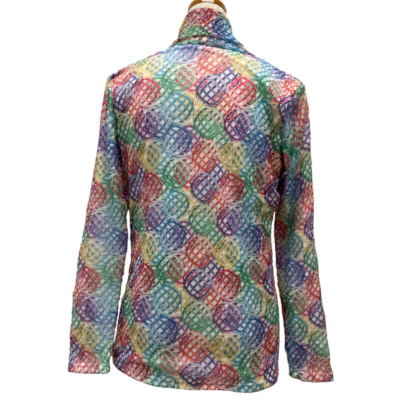 パワーネット カットソー 裏起毛 フリース タートルネック 長袖 60