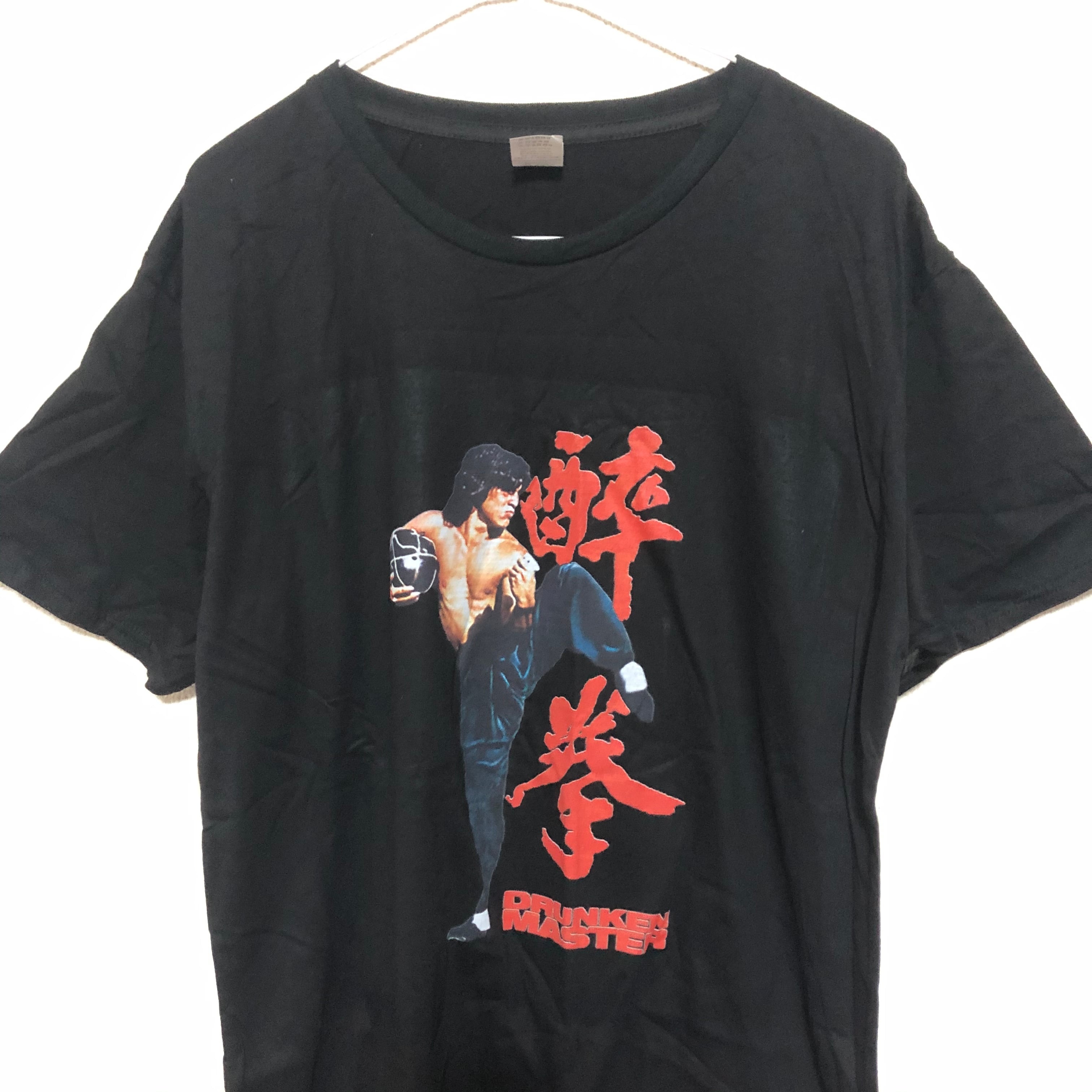 JACKIE CHAN Tシャツ ジャッキーチェン 酔拳 映画 ムービー Tee 半袖T ...