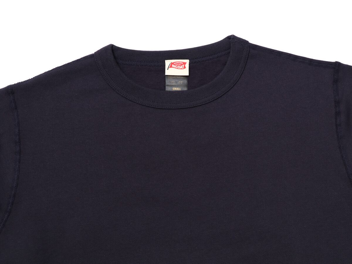BIGDAY ビッグデイ 12.4oz CREW NECK SWEAT SHIRT ヘビーウェイト