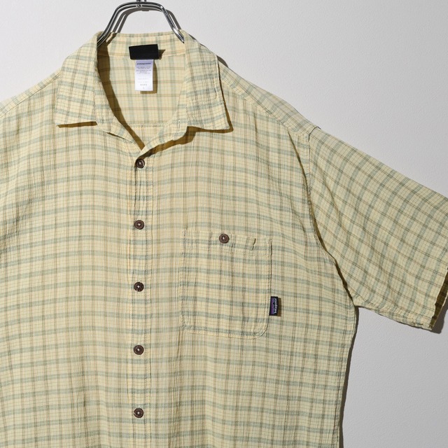 美品 L 09年 A/C Yarn Dye Shirt Patagonia ACシャツ ヤーンダイ パタゴニア