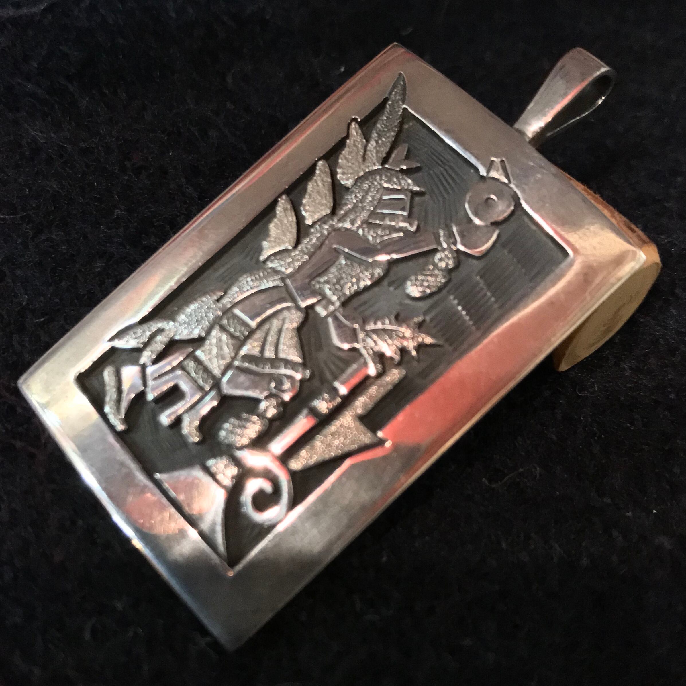 Ronald Wadsworth / オーバーレイ ロングヘアーカチナ / HOPI ホピ  