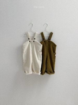 【予約】minirobe) olive overalls♡