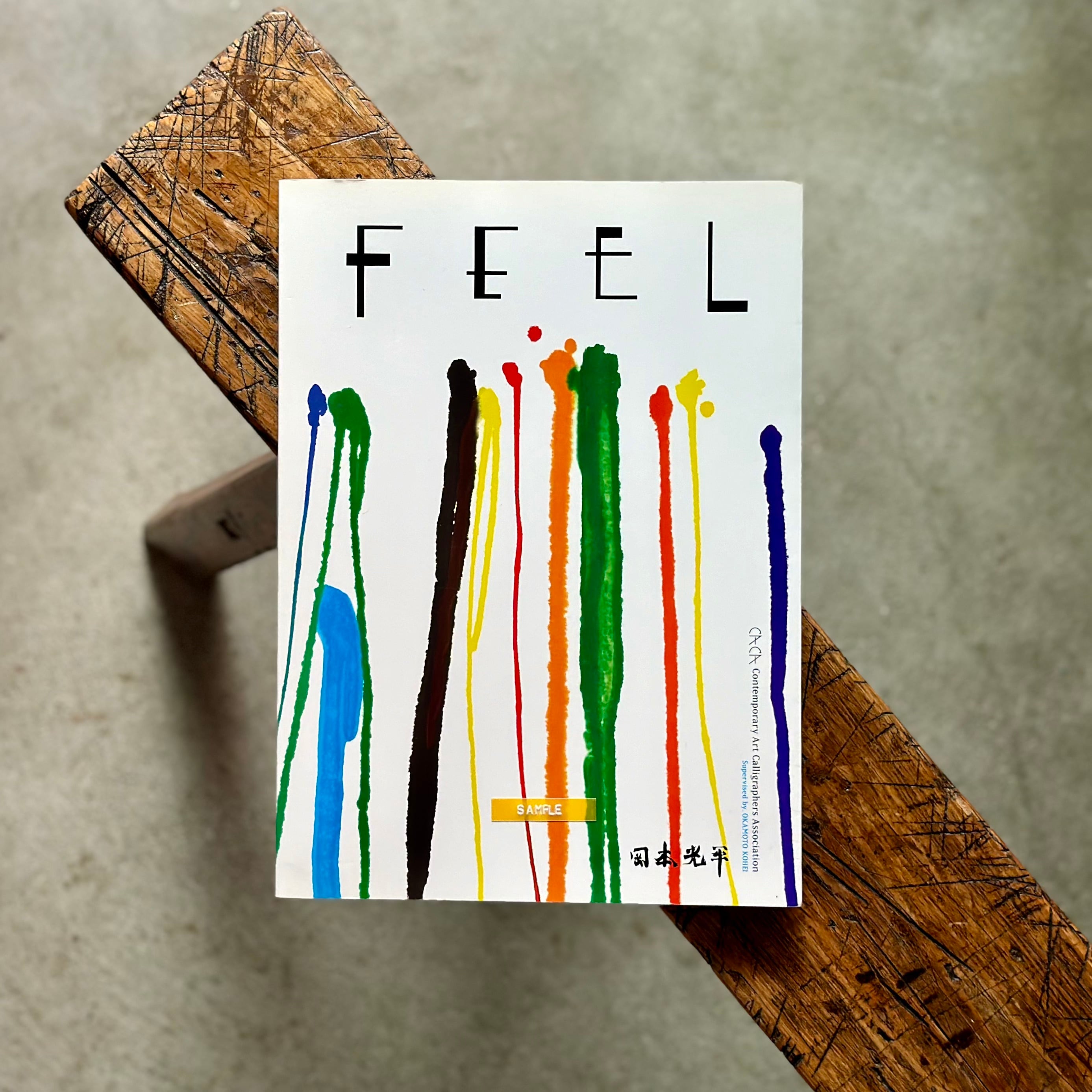 CACA現代アート書作家協会作品集「FEEL」