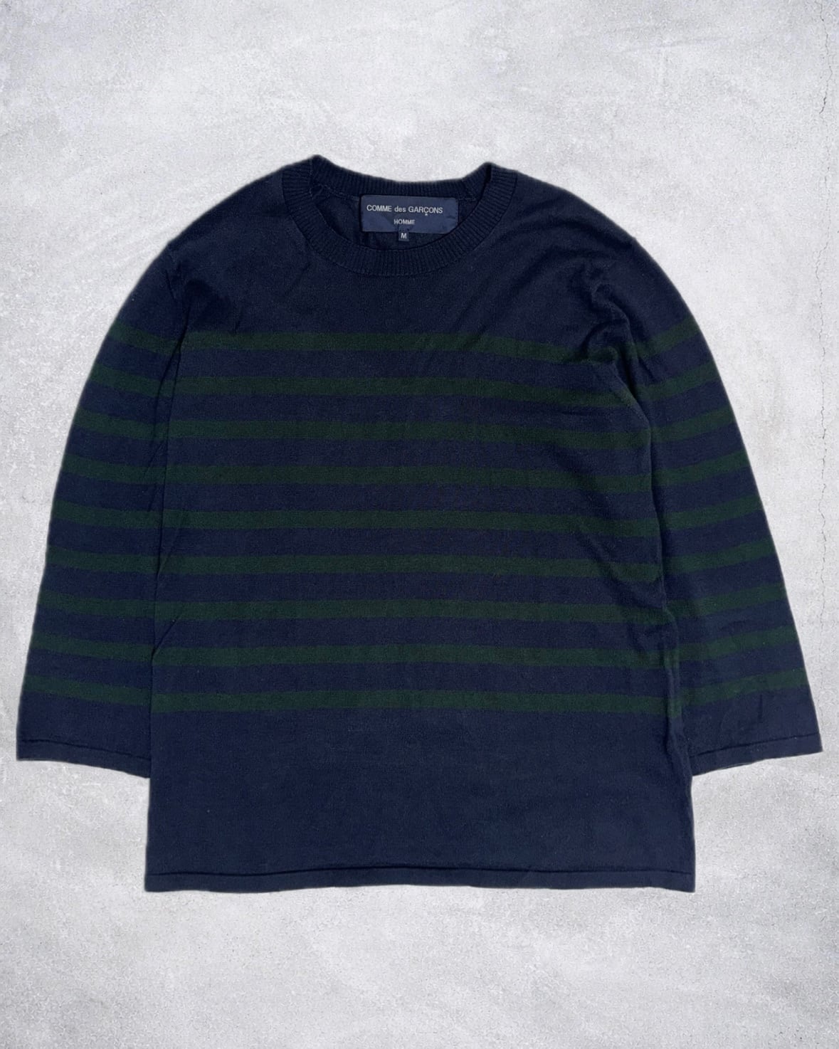 COMME des GARÇONS AD2002 レースデザイン 長袖シャツ AD2002 COMME des GARÇONS HOMME Embroidery Grid Long Sleeve | Jurell