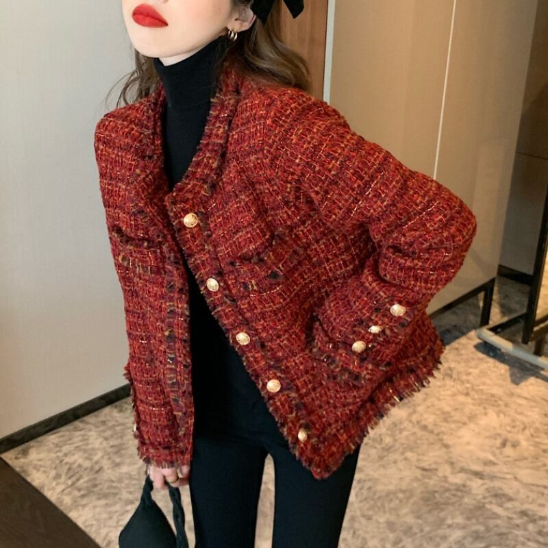 レッドジャケット ウィンターショート 冬物 YY-ファッション93061888784