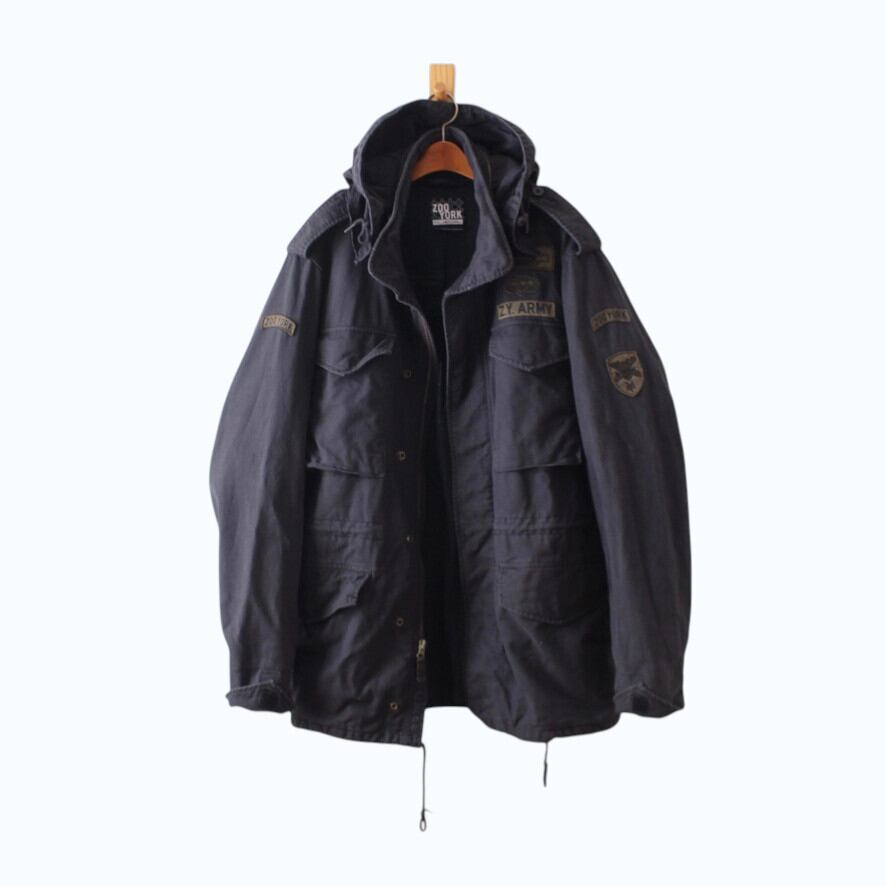 sold ABERCROMBIE & FITCH アバクロ ジャケット フード付きM-65型
