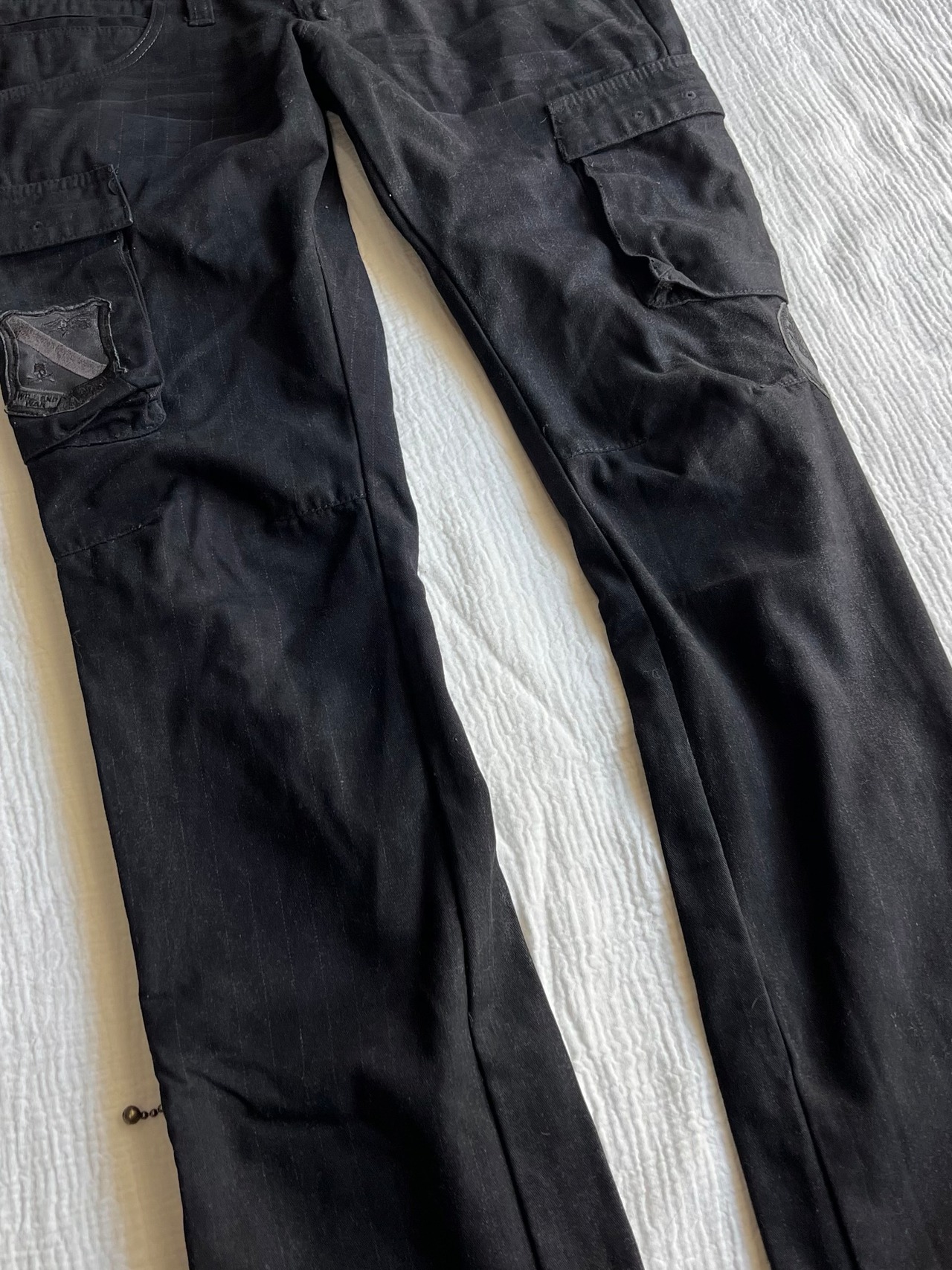 "Roen" Double West Gimmick Flared Denim