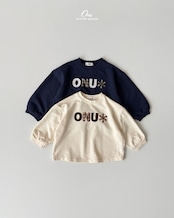 【取寄/韓国直送】ONU 26/AU 刺繍パッチTシャツ|秋服|韓国子供服