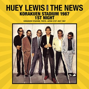 NNEW HUEY LEWIS & THE NEWS  - KORAKUEN STADIUM 1987 1st NIGHT   2CDR  Free Shipping
