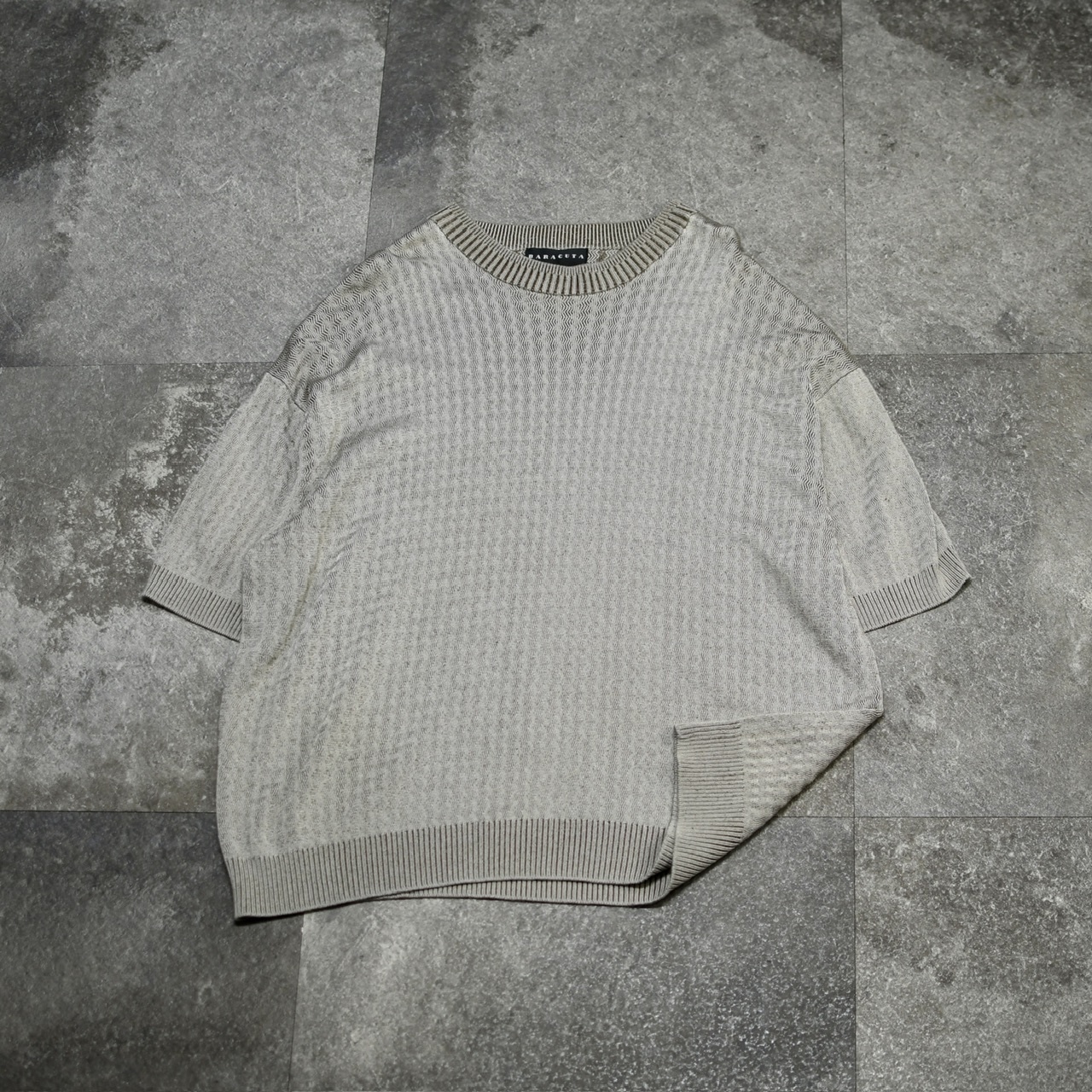 BARACUTA rayon cotton knit tee