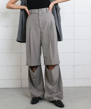 3WAY CUTOUT TROUSERS【5410067】