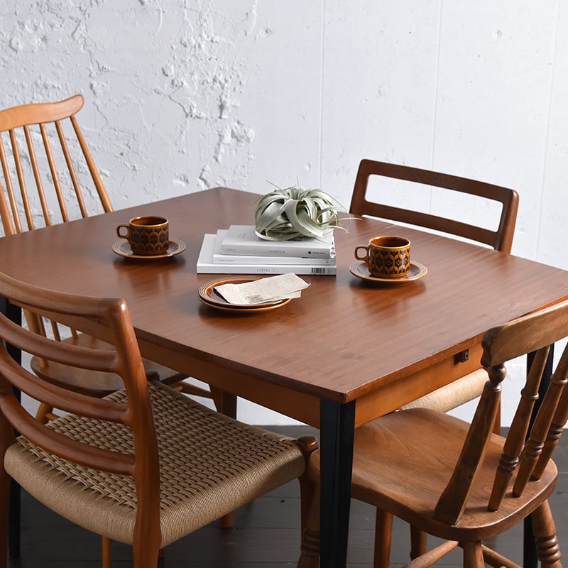 Teak Extension Dining Table / チーク エクステンション ダイニング