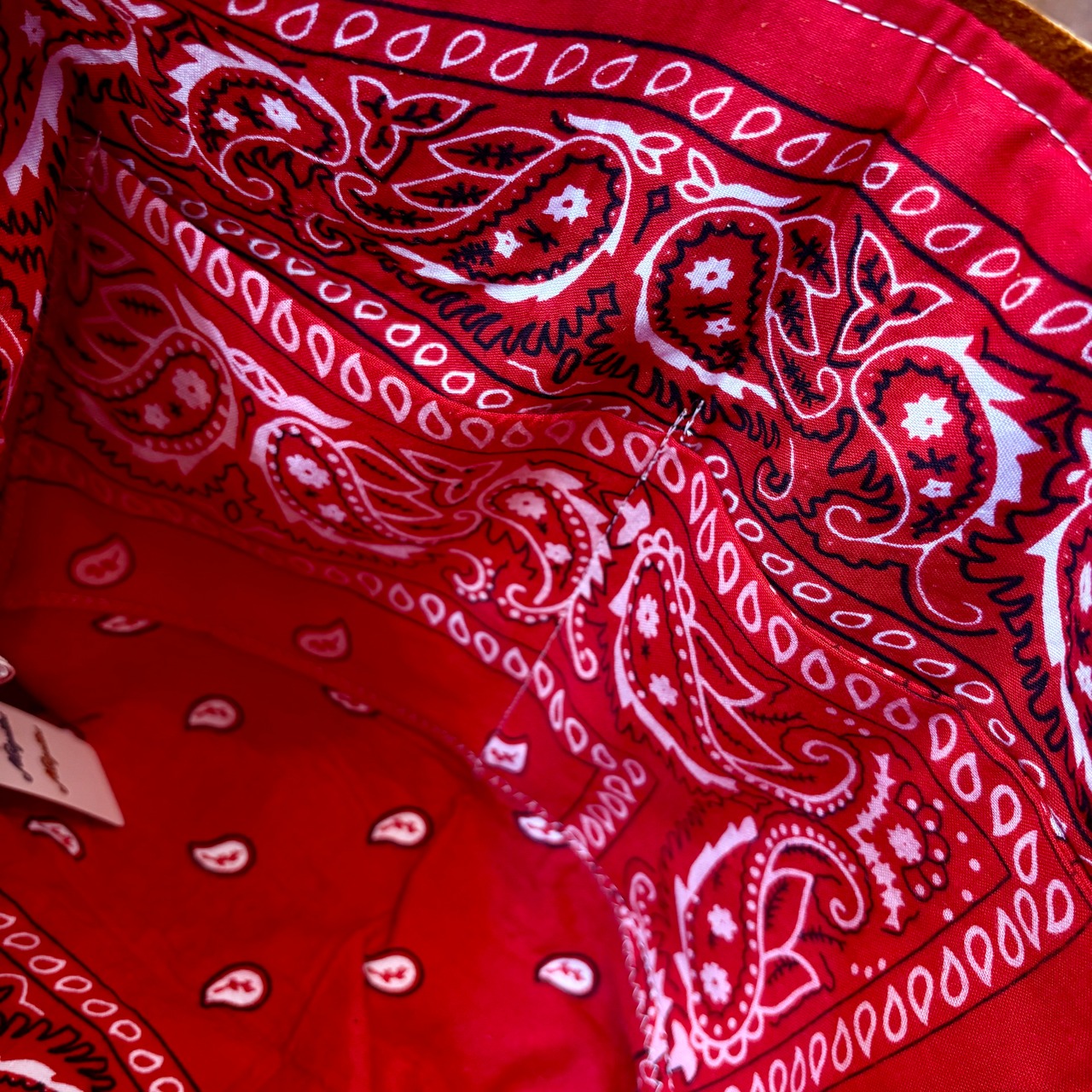 別注 ナスングワム×アーリーモーニング【Nasngwam×Early Morning】Big Deerskin Messenger Bag - 7