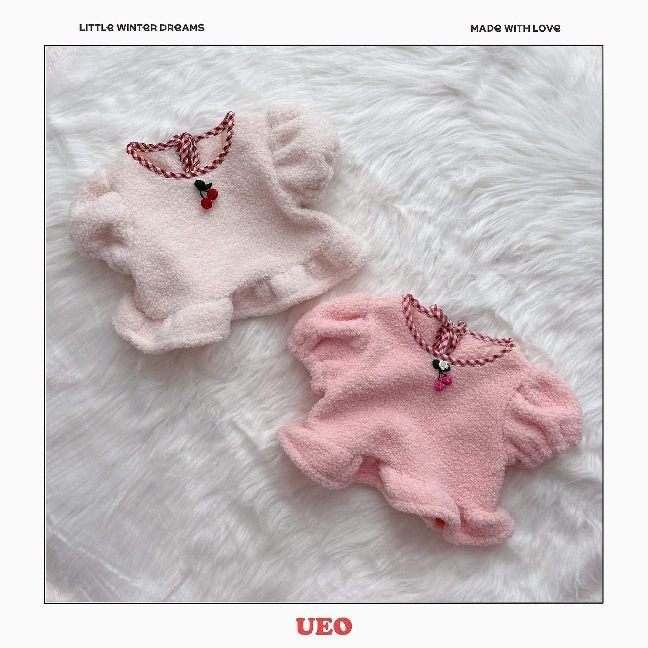 UEO［取寄］cherry puff tee 26winter