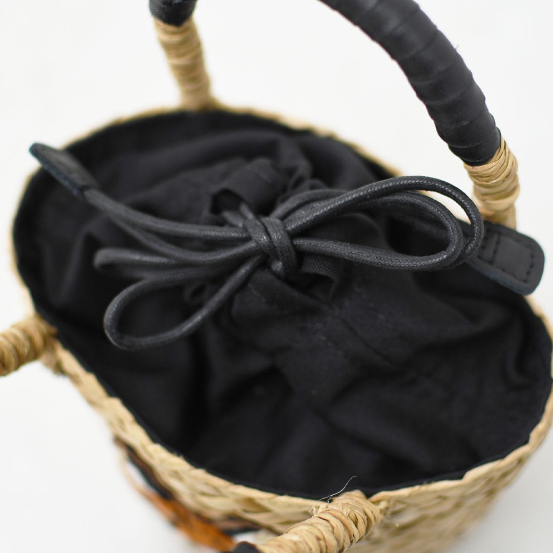 BAGMATI [バグマティ] アニマル刺繍ミニカゴバッグ [BBK26-SS45] カゴ
