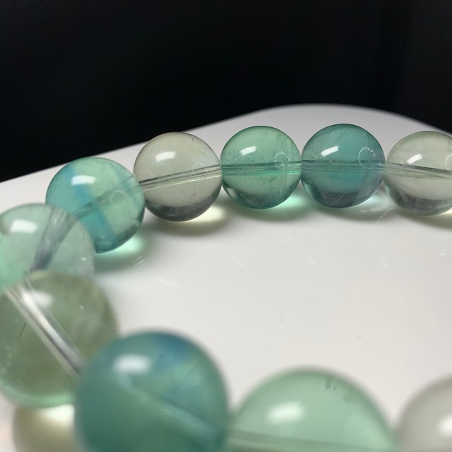 b170 大玉フローライトブレスレット