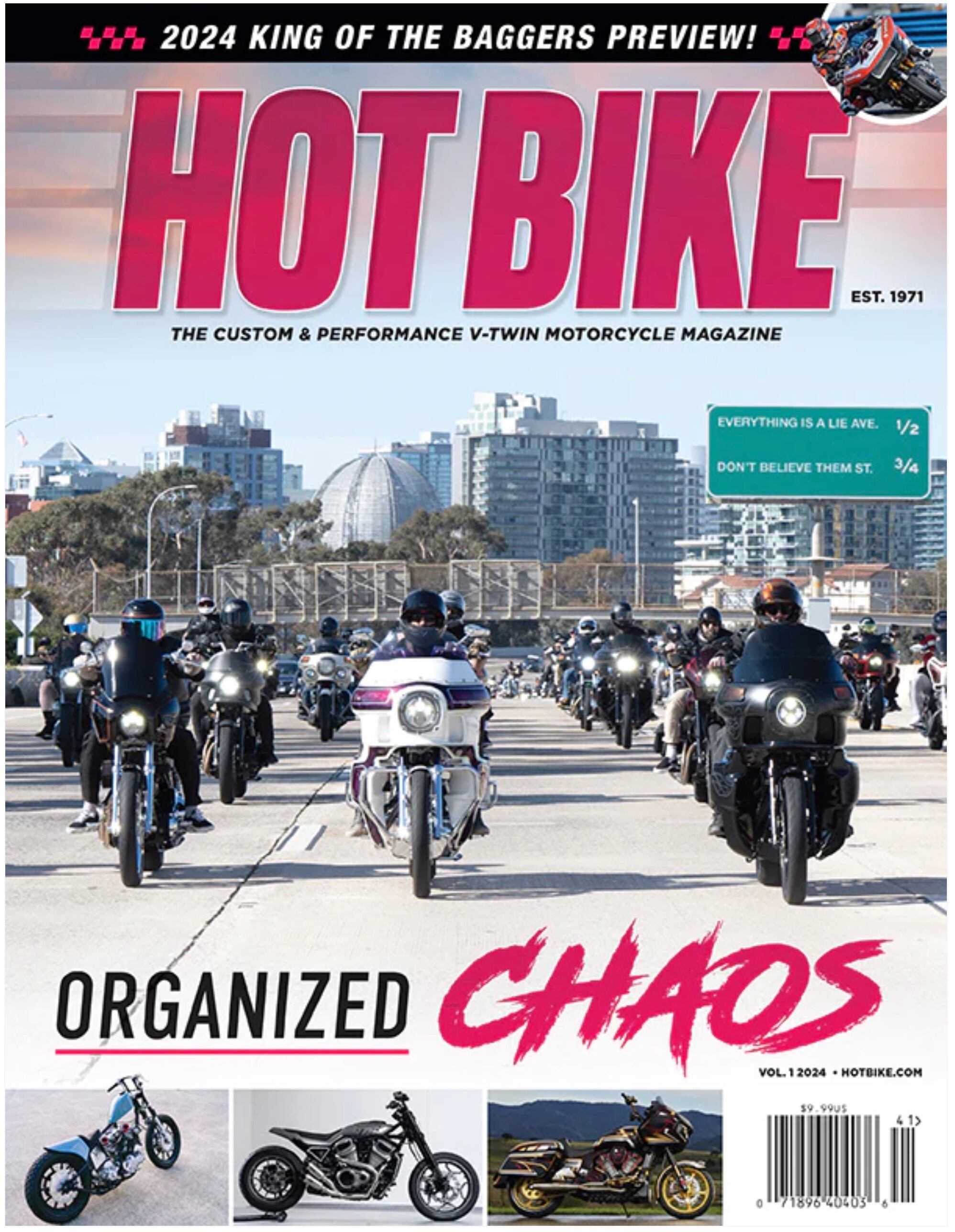 アメリカ直輸入！】HOTBIKE Magazine【VOL.1 /2024】 | Pay ID